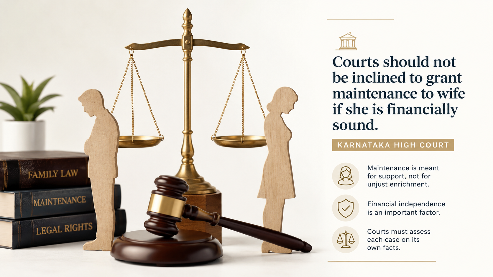 Courts Should Be Cautious in Granting Maintenance to Financially Independent Wives: Karnataka High Court