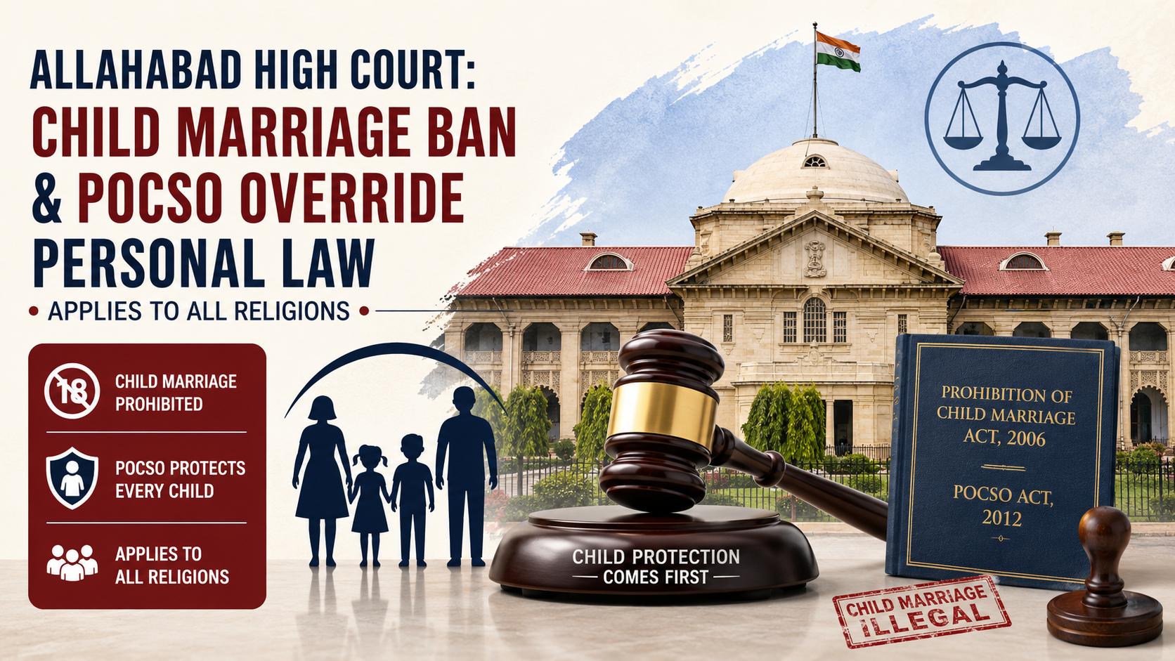 Allahabad High Court: Child Marriage Ban and POCSO Override Personal Law, Says Court