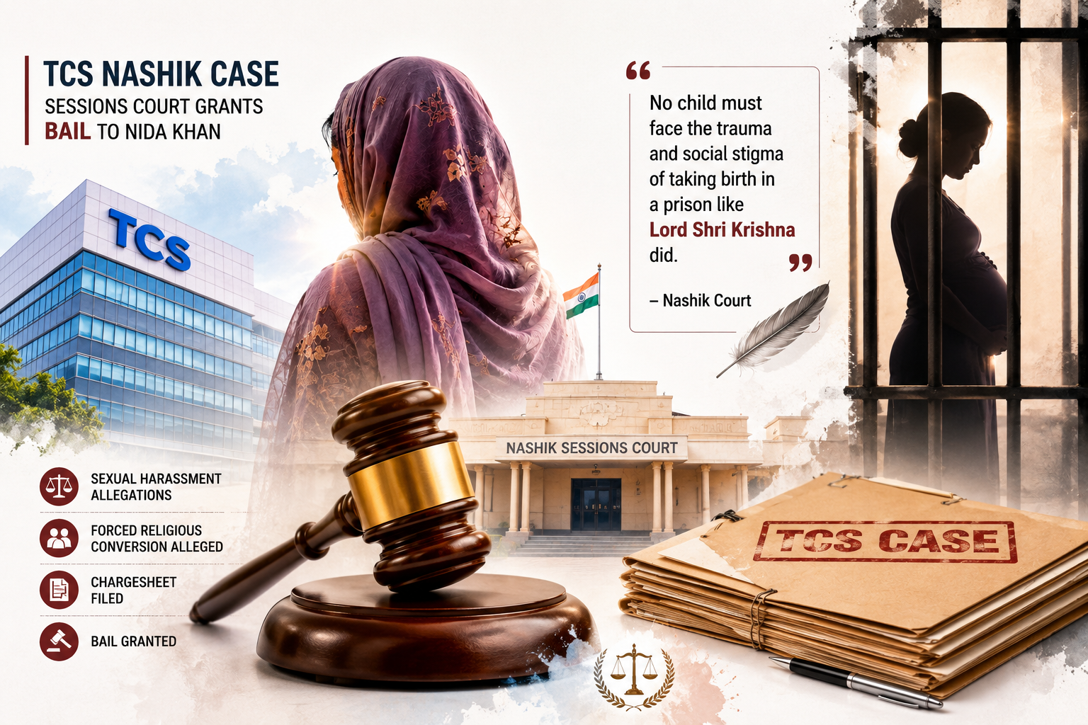 No Child Should Be Born in Prison: Nashik Court's Observation While Granting Bail in TCS Case