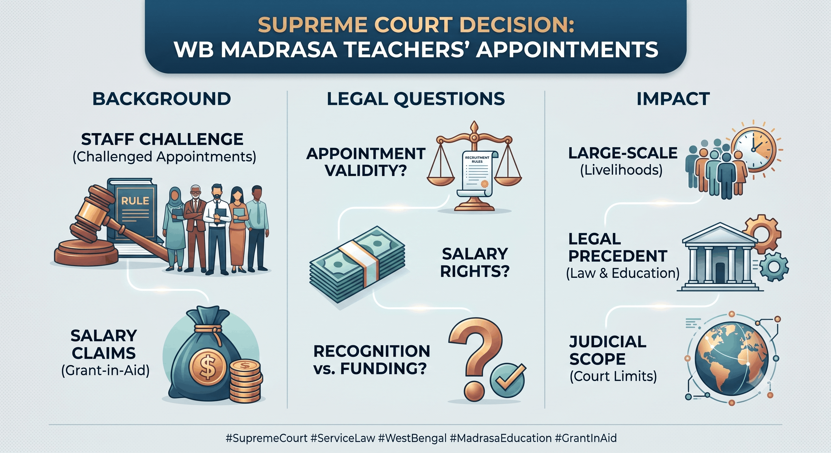 ⚖️ Supreme Court to Decide Major West Bengal Teachers&amp;#039; Appointment Case: Why the Judgment Matters